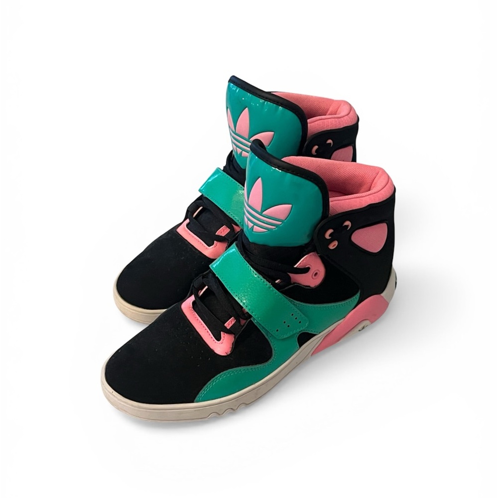 Adidas Women’s Sneakers - Black, Green, Pink